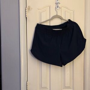 Women's Navy Athletic Shorts